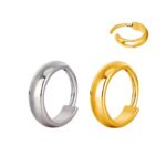 ASTM F-136 CZ Pave Side Twist Hinged Segment Rings