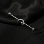 Celestial Moon & Star Industrial Bar - Image 2