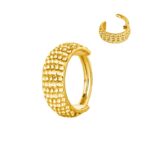 Titanium 3D Bubble Hinged Clicker